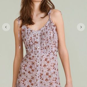 Veronica Beard Windansea dress in lavender multi xl